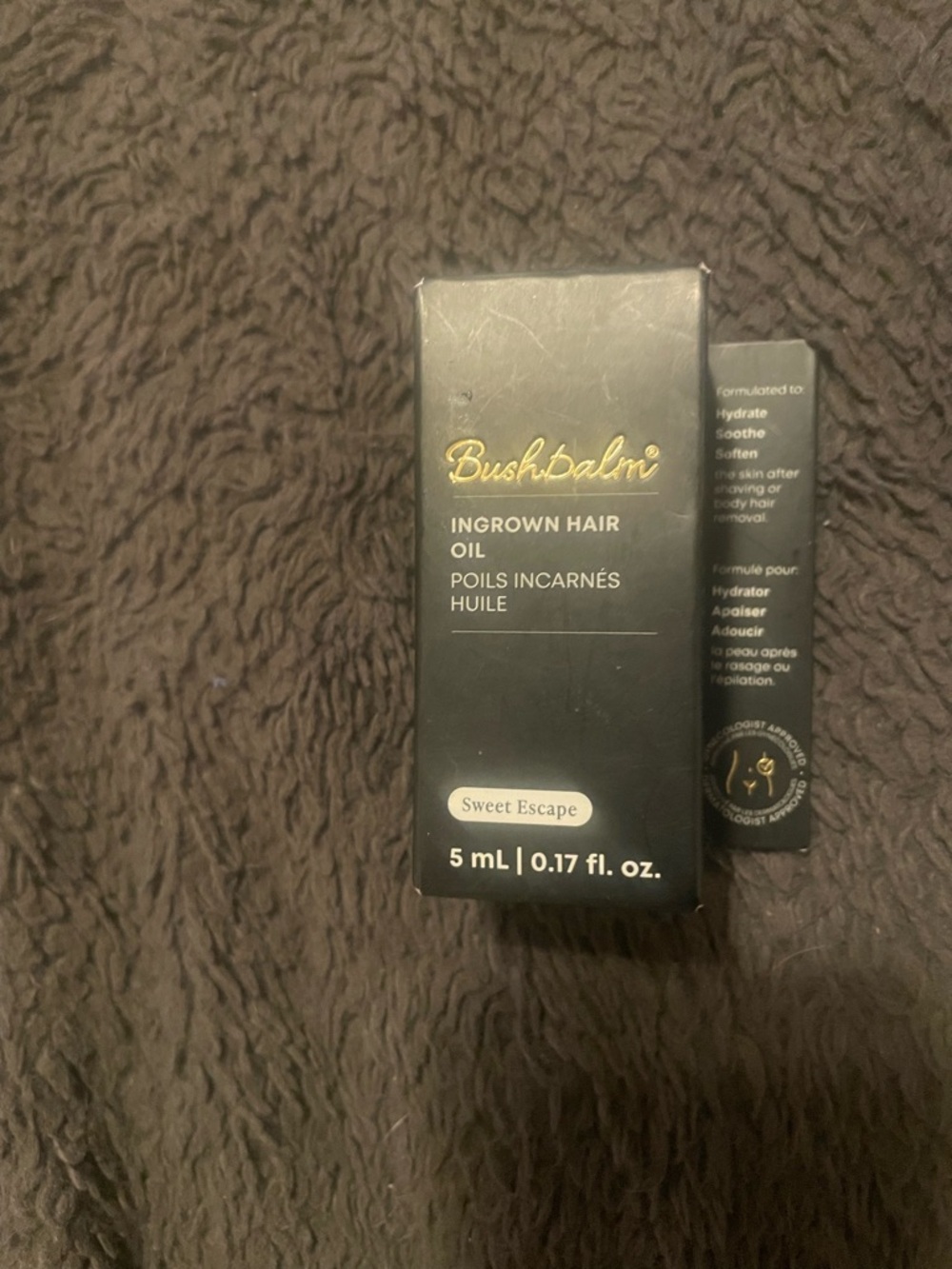 Sweet Escape Ingrown Hair Oil – Black